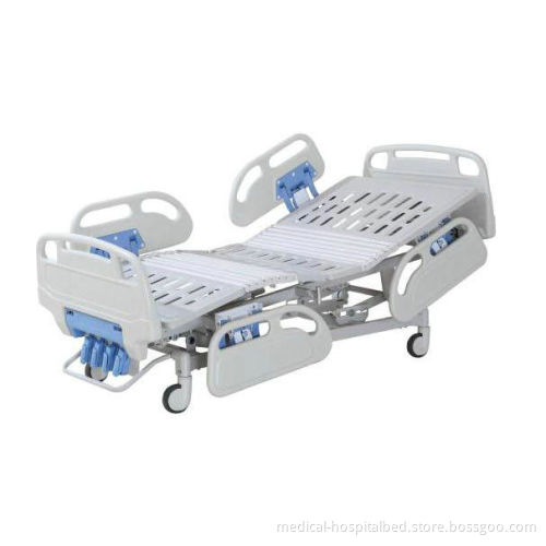 Foldable Manual Hospital Icu Bed , Clinic Bed For The Sick Emergency